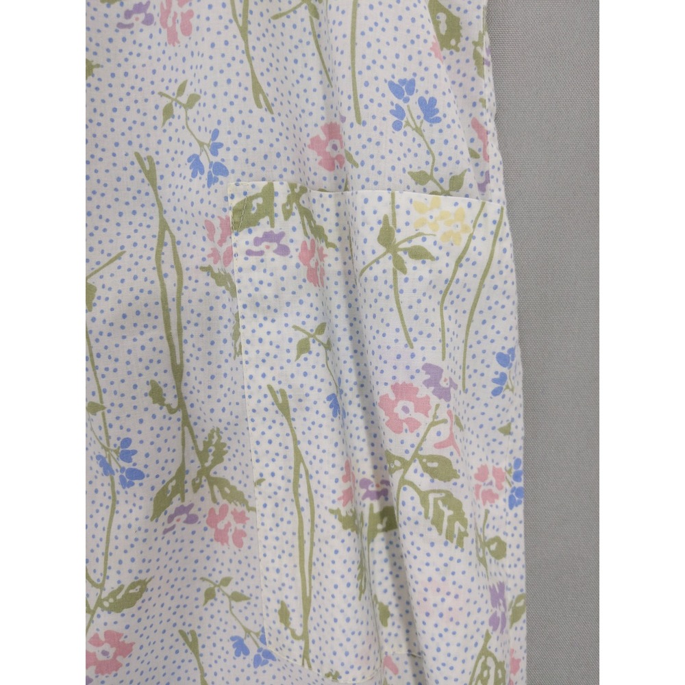 Vintage Ashley Taylor Intimates Plus Nightgown 3X  Snap Front Duster Dress - Picture 4 of 9